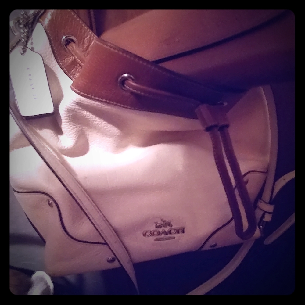 Coach Purse Checkbook Wallet set